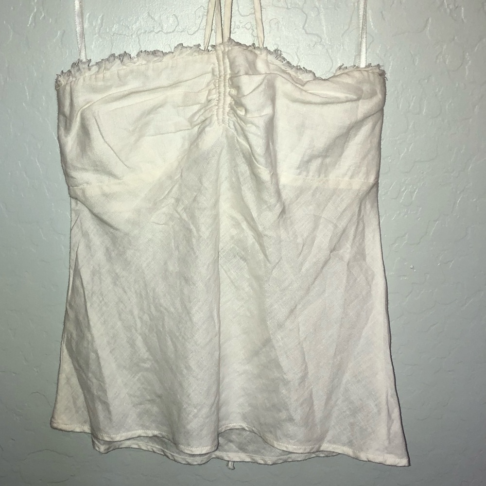 BCBG linen tank